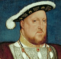 Hans Holbein the Younger - King Henry VIII painting