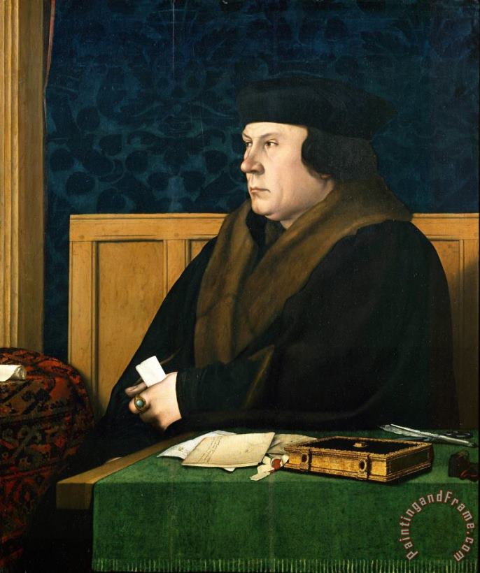 Hans Holbein the Younger Portrait of Thomas Cromwell Art Painting
