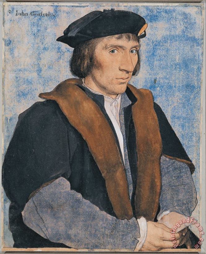 Sir John Godsalve (c.1505 56) painting - Hans Holbein the Younger Sir John Godsalve (c.1505 56) Art Print