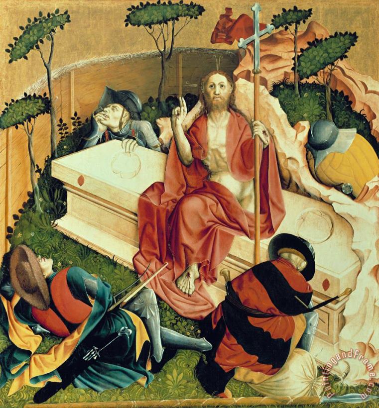 Hans Multscher Flugel Innenseite Des Wurzacher Altars (rechts Unten) Art Painting