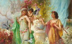 Hans Zatzka A Classical Idyll