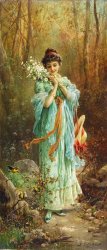 Hans Zatzka Edelweiss La Foret