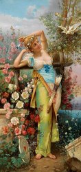 Hans Zatzka The Messenger of Love