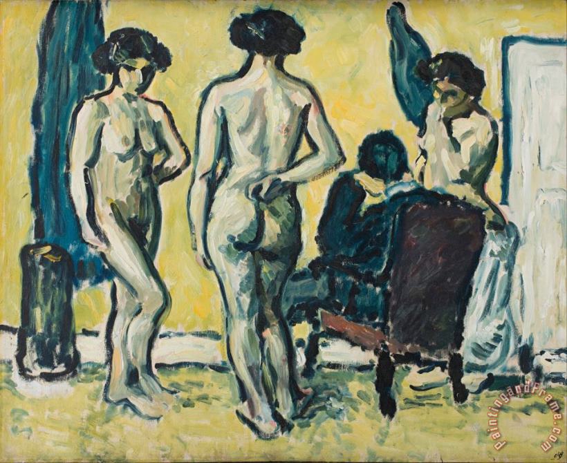 Harald Giersing The Judgment of Paris Art Painting