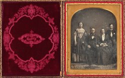 Harrison & Hill Group Portrait of an Unidentified Family