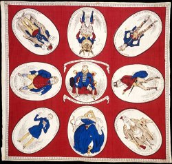 Heath, William Handkerchief; Commemorative Handkerchief