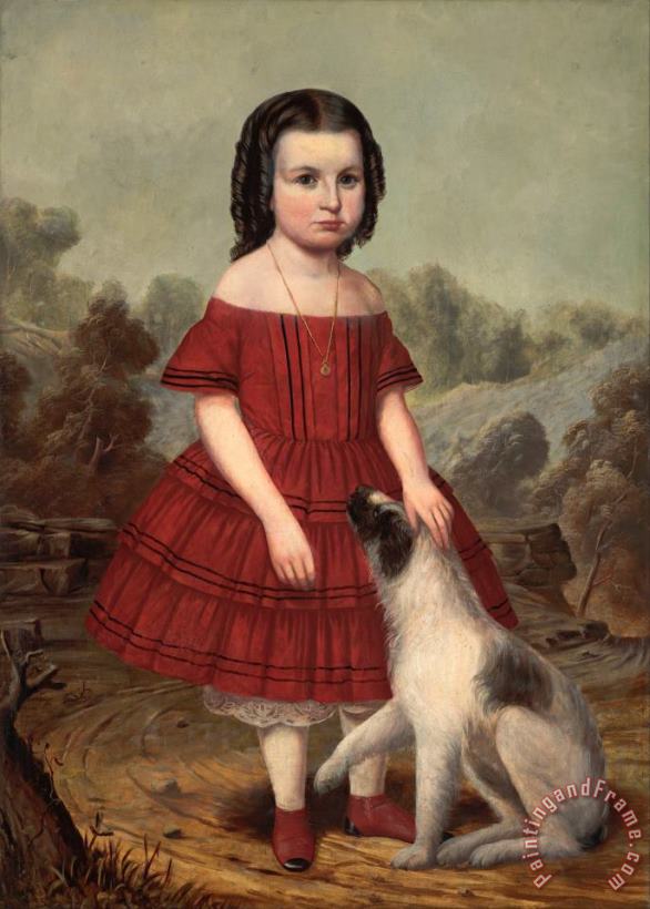 Hegler, John Jacob Portrait of Alice Lyons Art Painting