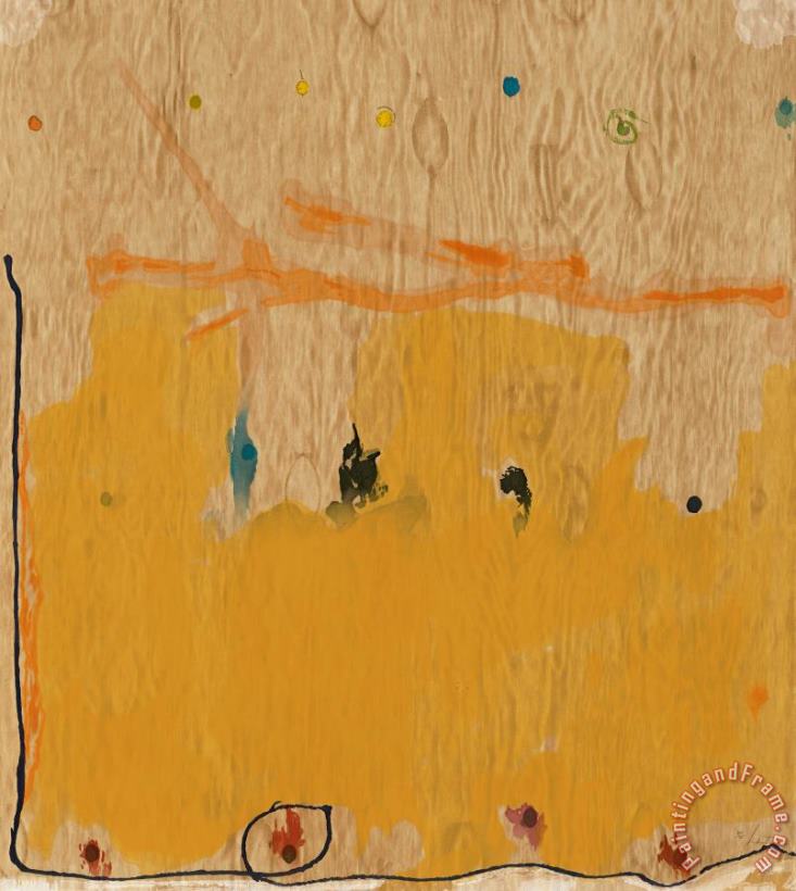 Tales of Genji II, From Tales of Genji painting - Helen Frankenthaler Tales of Genji II, From Tales of Genji Art Print