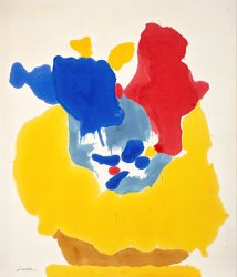 Helen Frankenthaler Yellow Crater, 1964