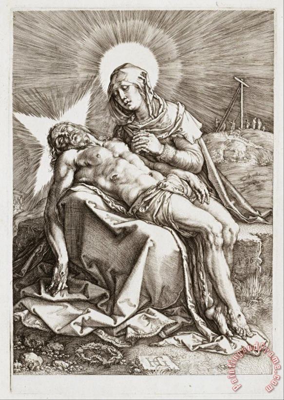 Hendrick Goltzius Pieta Art Print
