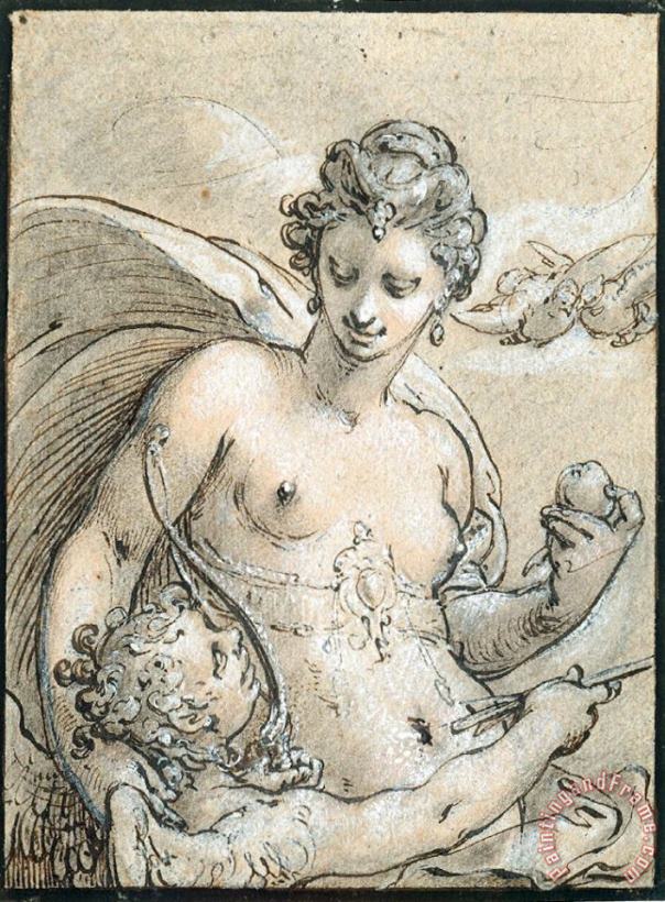 Hendrick Goltzius Venus Art Painting