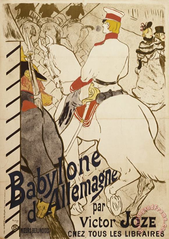Henri de Toulouse-Lautrec Babylon D'allemagne Art Painting