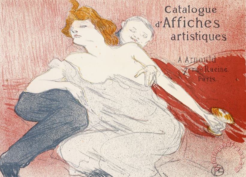 Henri de Toulouse-Lautrec Debauche Deuxieme Planche Art Print