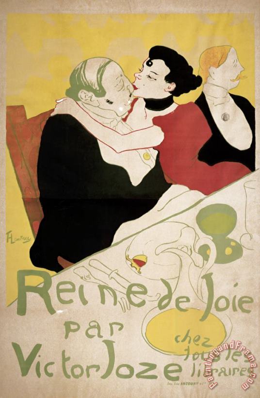Queen of Joy painting - Henri de Toulouse-Lautrec Queen of Joy Art Print