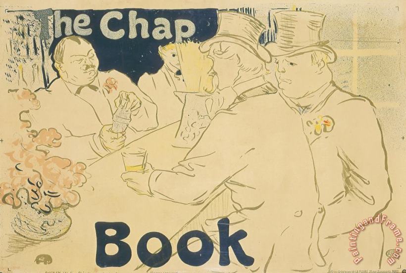 Henri de Toulouse-Lautrec The Irish American Bar, Rue Royale, The Chap Book Art Print