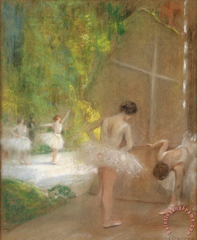 Three Ballerinas painting - Henri Gervex Three Ballerinas Art Print