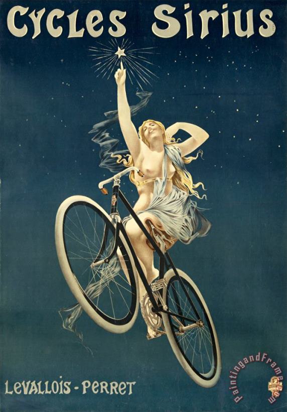 Cycles Sirius painting - Henri Gray Cycles Sirius Art Print