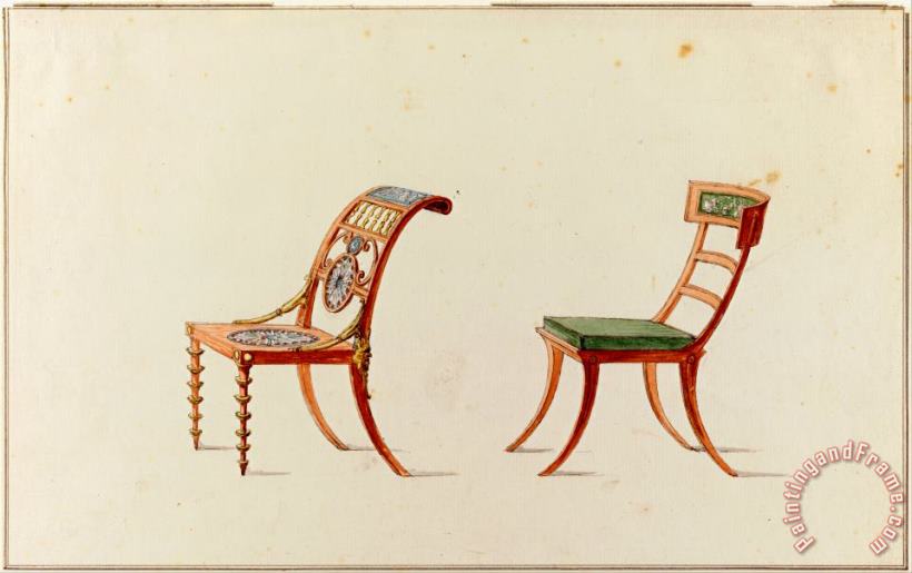 Henri Jacob Chairs (2) Art Painting