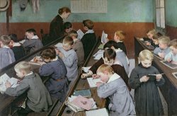 Henri Jules Jean Geoffroy The Children's Class