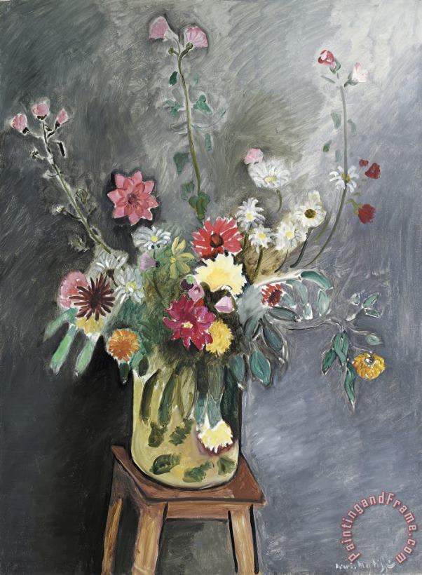 Henri Matisse Bouquet Art Painting