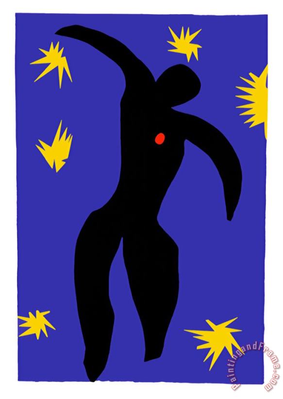 Henri Matisse Icarus Art Painting