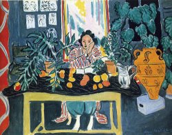 Henri Matisse Interior with Etruscan Vase 1940