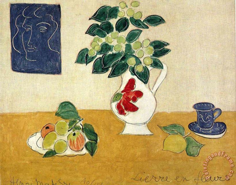 Henri Matisse Ivy in Flower 1941 Art Print