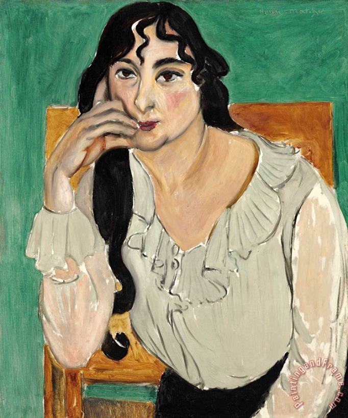 Henri Matisse L'italienne (lorette) Art Painting