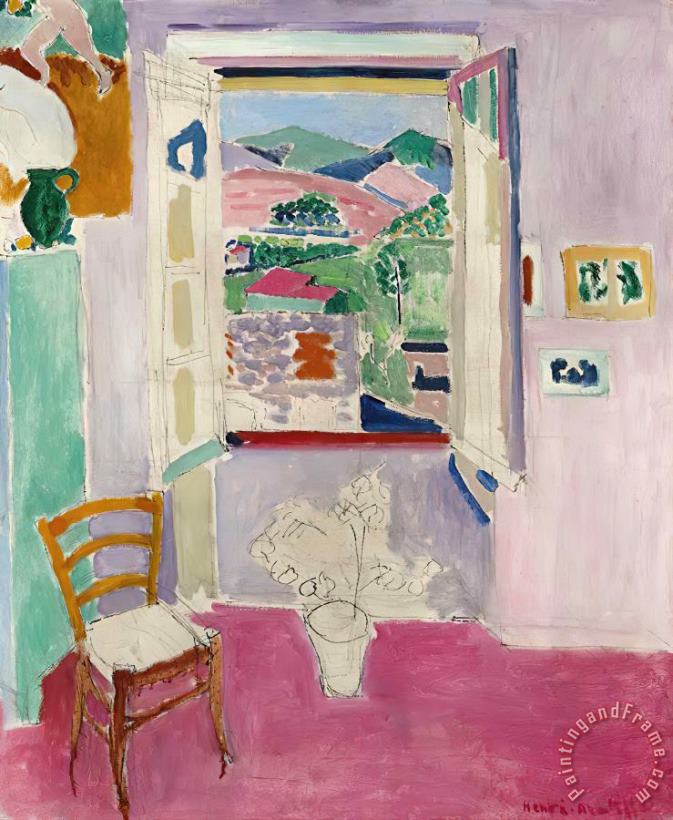 Henri Matisse La Fenetre Ouverte Art Print