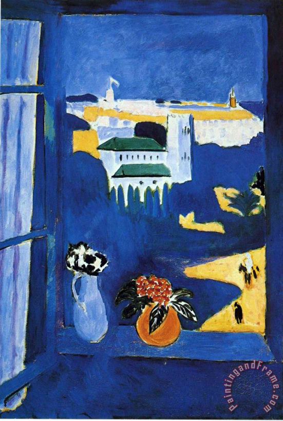 Henri Matisse Landscape Viewed From a Window 1913 Art Print