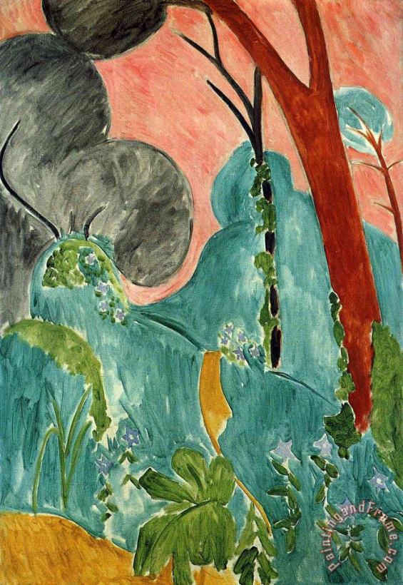 Henri Matisse Moraccan Garden 1912 Art Print