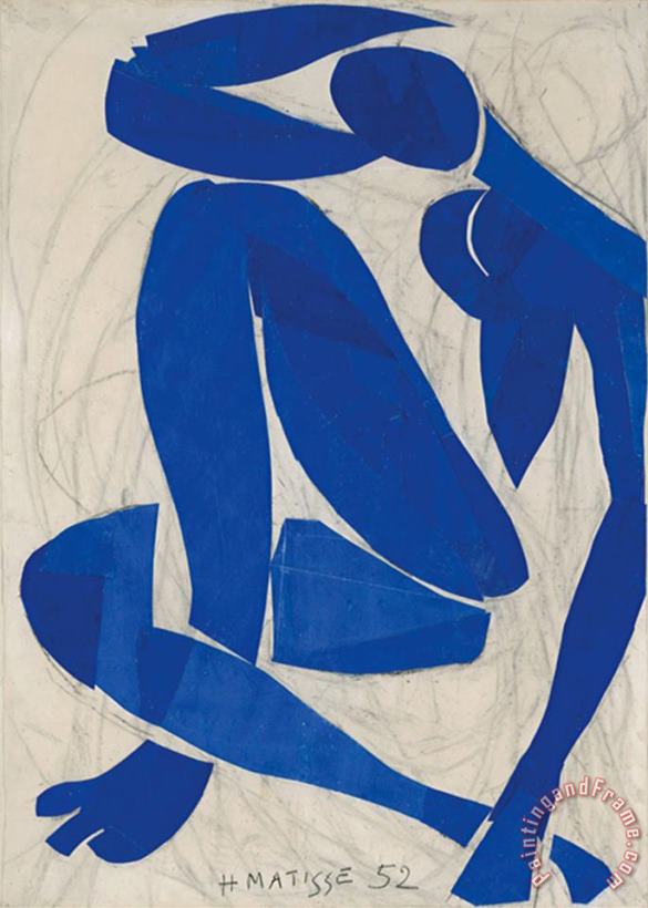 Henri Matisse Nu Blue Poster Matisse Art Print HIGH 