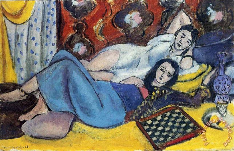 Henri Matisse Odalisques 1928 Art Painting