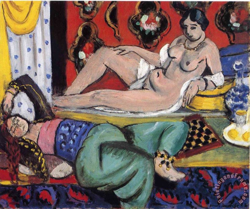 Odalisques 1928 1 painting - Henri Matisse Odalisques 1928 1 Art Print