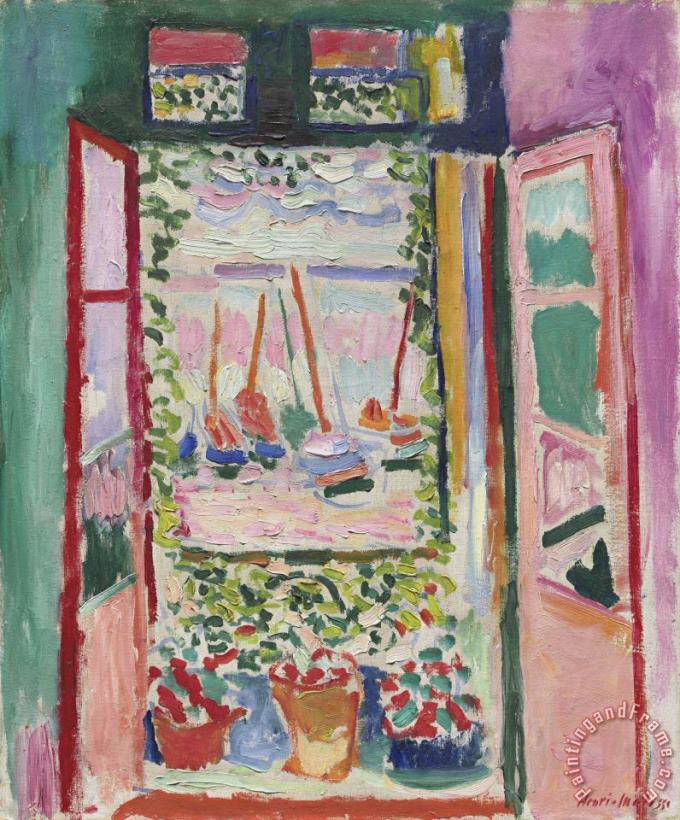 Henri Matisse Open Window, Collioure Art Print