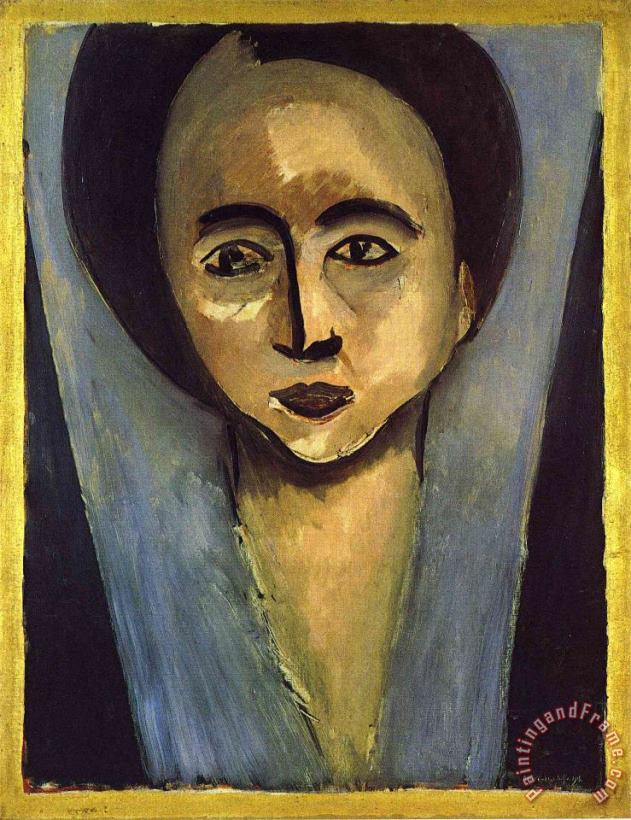 Portrait of Saul Stein 1916 painting - Henri Matisse Portrait of Saul Stein 1916 Art Print