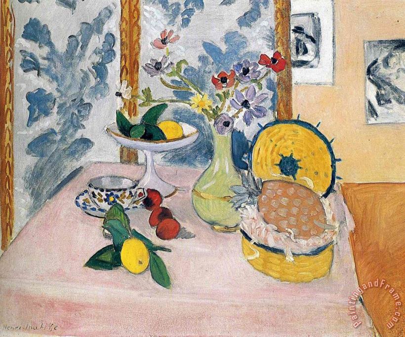 Henri Matisse Still Life with Pineapples Art Print