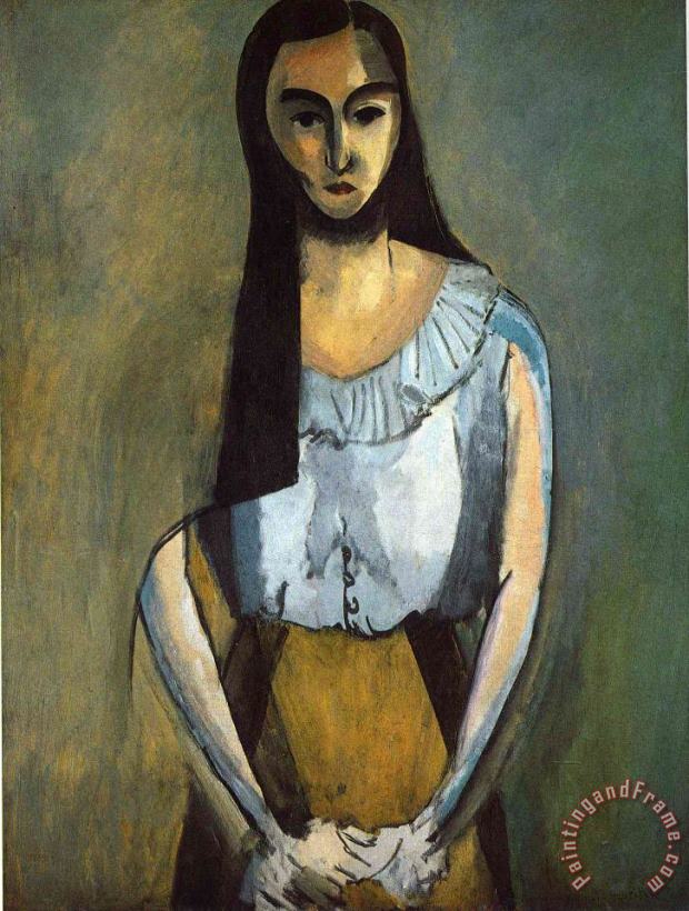 Henri Matisse The Italian Woman 1916 Art Print