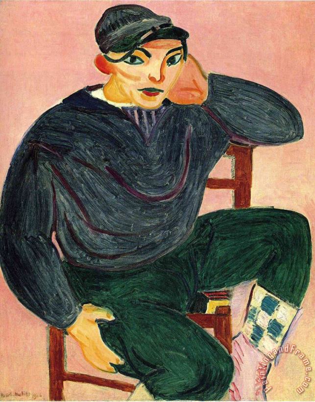 The Young Sailor II 1906 painting - Henri Matisse The Young Sailor II 1906 Art Print