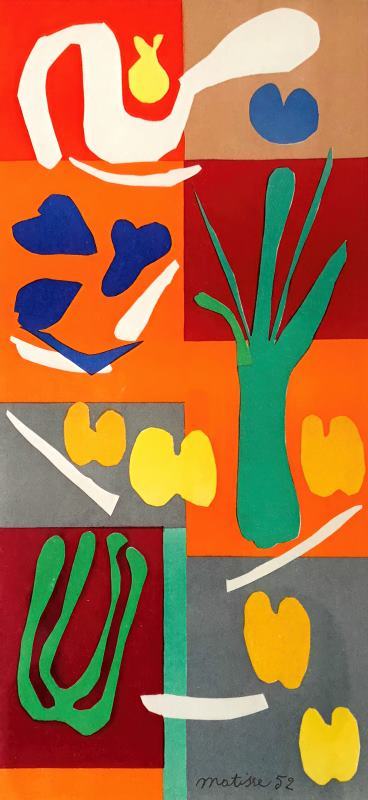 Henri Matisse Vegetables 1952 painting - Vegetables 1952 print for sale
