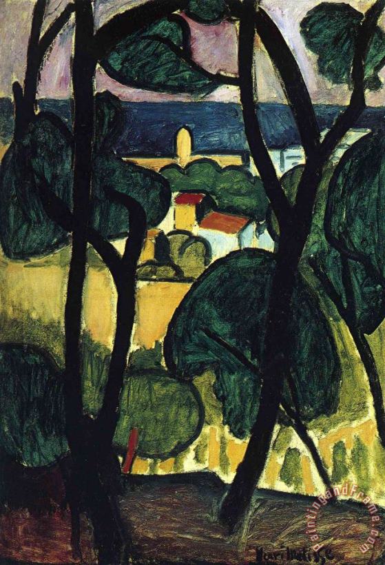 Henri Matisse View of Collioure Art Painting