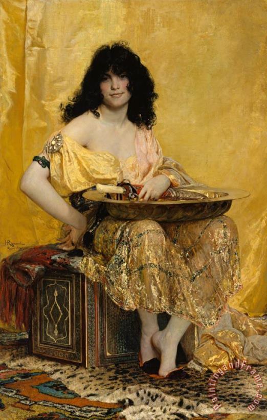 Salome painting - Henri Regnault Salome Art Print