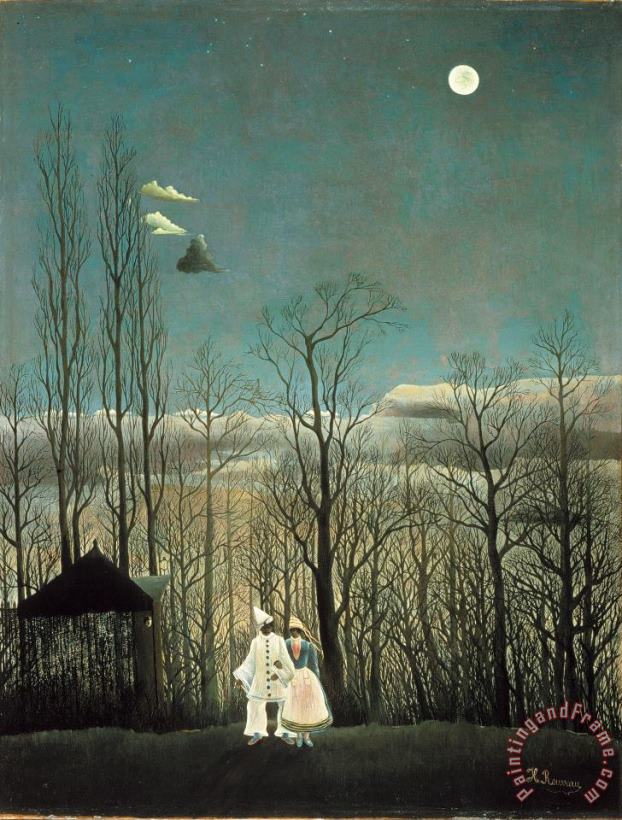 Henri Rousseau A Carnival Evening Art Print