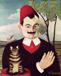 Henri Rousseau Portrait of Pierre Loti