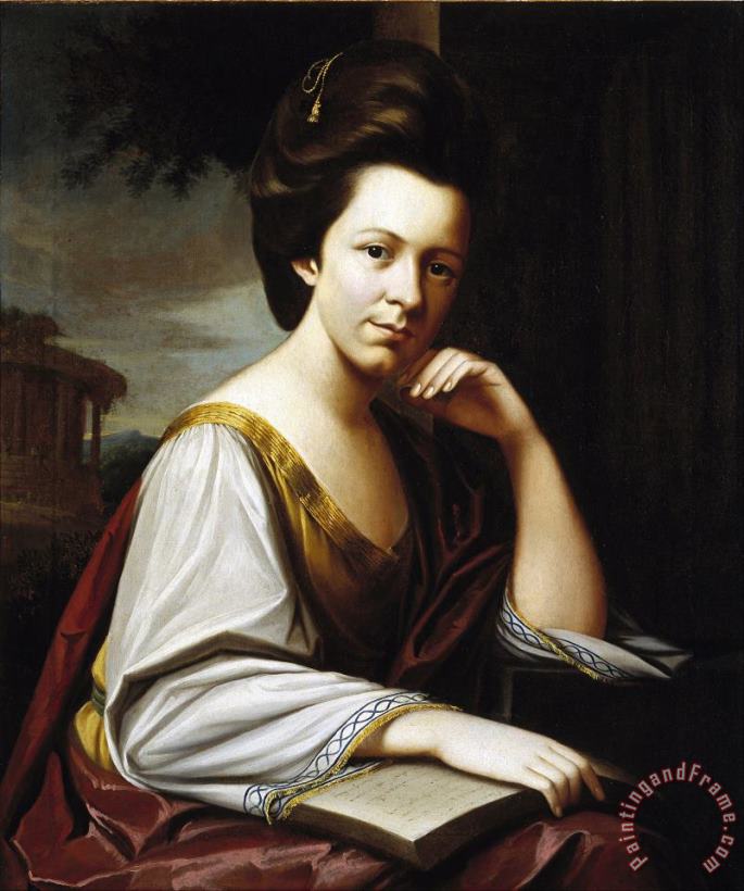 Mrs. Charles Cotesworth Pinckney (sarah Middleton) painting - Henry Benbridge Mrs. Charles Cotesworth Pinckney (sarah Middleton) Art Print