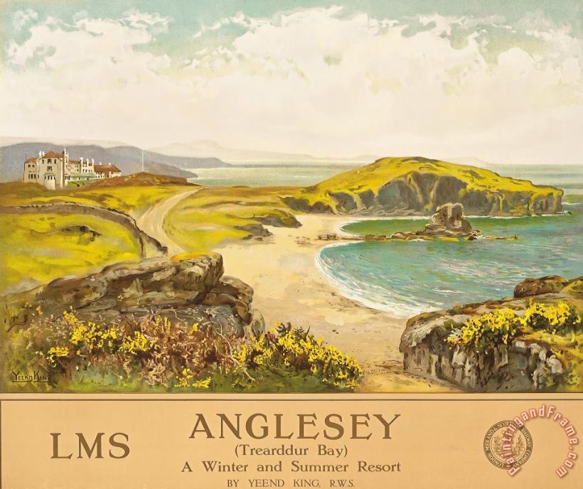 Anglesey painting - Henry John Yeend King Anglesey Art Print