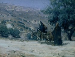 Henry Ossawa Tanner Flight into Egypt