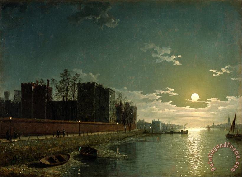 Henry Pether Lambeth Palace Art Painting