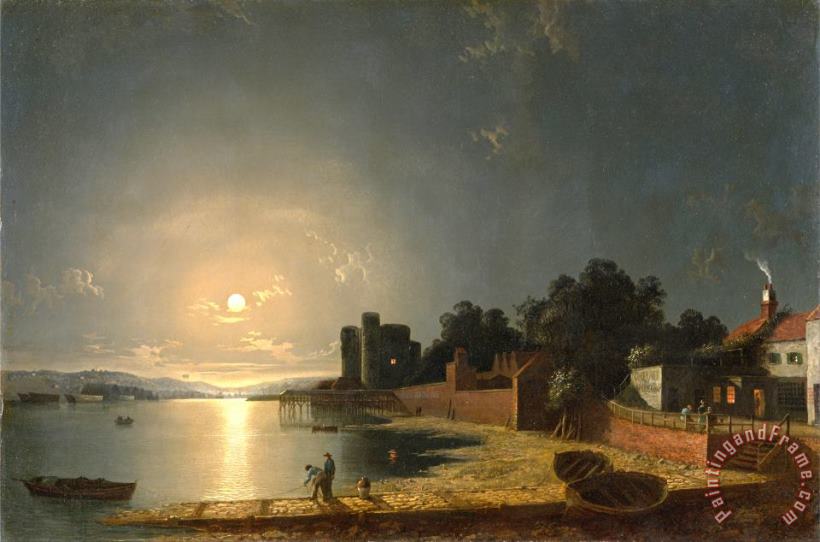 Henry Pether Upnor Castle, Kent Art Painting