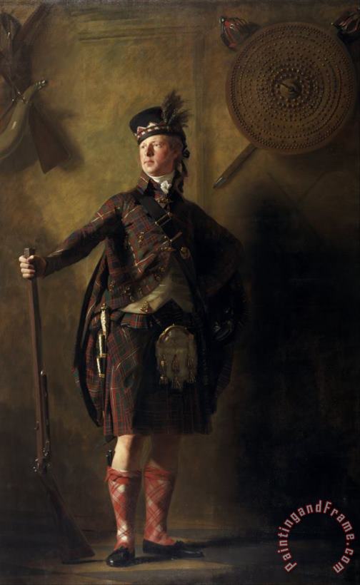 Henry Raeburn Colonel Alastair Ranaldson Macdonell of Glengarry (1771 Art Painting